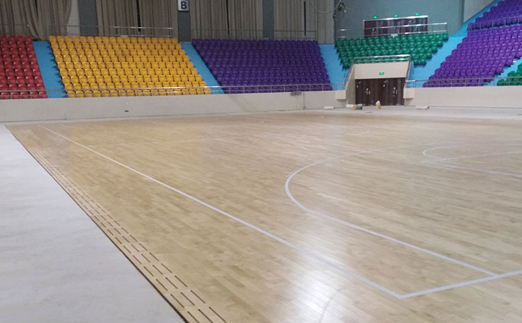 俄勒岡松舞臺(tái)運(yùn)動(dòng)木地板品牌廠家