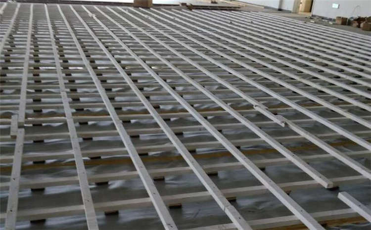 雙層龍骨結(jié)構(gòu)運動木地板