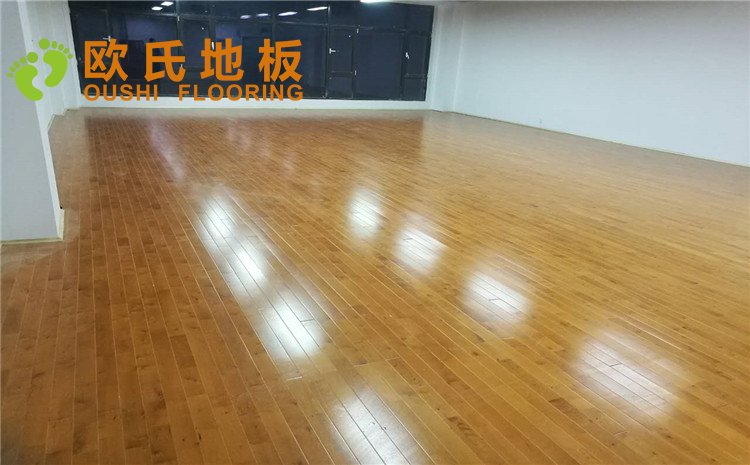 北京順義地理信息科技園舞蹈房木地板圖片