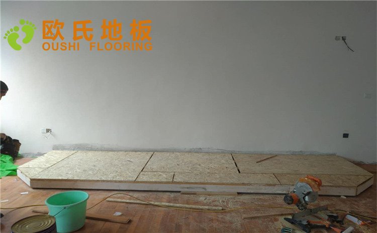 江西鷹潭第五中學(xué)舞蹈室木地板案例