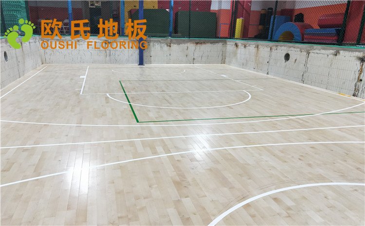 北京個人室內(nèi)籃球館木地板圖片