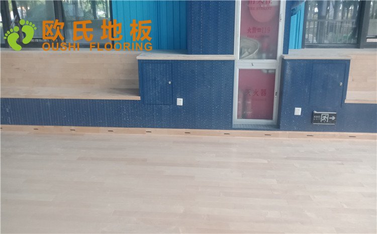 北京順義供電局籃球館木地板項目