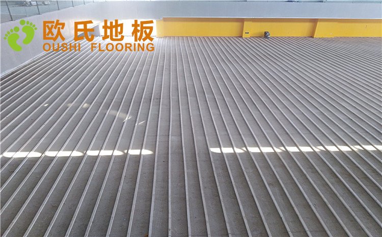 北大附屬廊坊益田實(shí)驗(yàn)學(xué)校體育館木地板圖片