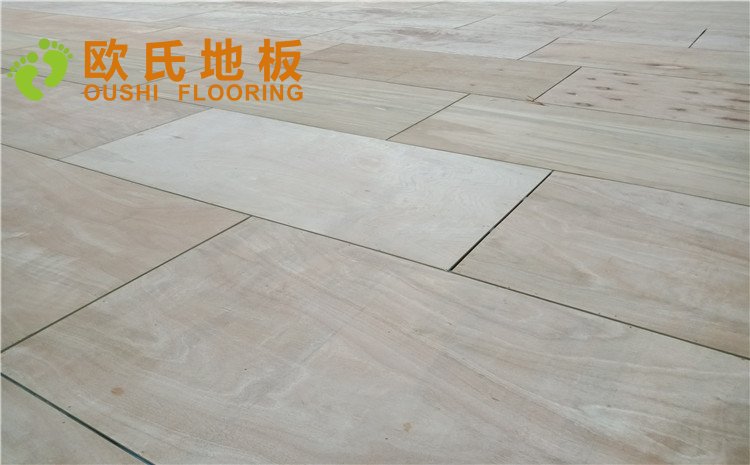 烏蘭浩特市興安盟公安局籃球館木地板