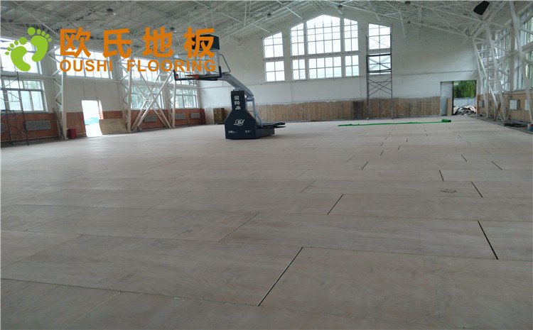 內(nèi)蒙古呼和浩特賽罕區(qū)師范大學(xué)體育學(xué)院訓(xùn)練館運動木地板項目—歐氏實木運動地板
