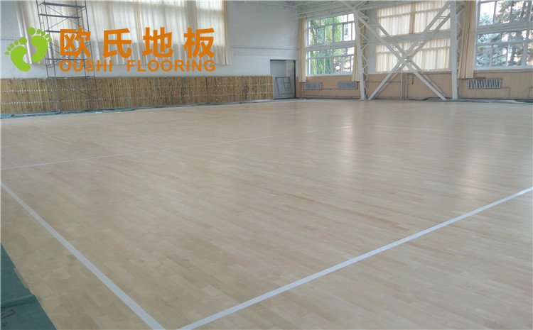 內(nèi)蒙古呼和浩特賽罕區(qū)師范大學(xué)體育學(xué)院訓(xùn)練館運動木地板項目—歐氏實木運動地板