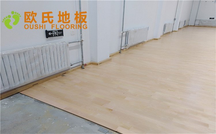 佳木斯市同江消防隊籃球館木地板項目—歐氏實木運(yùn)動地板